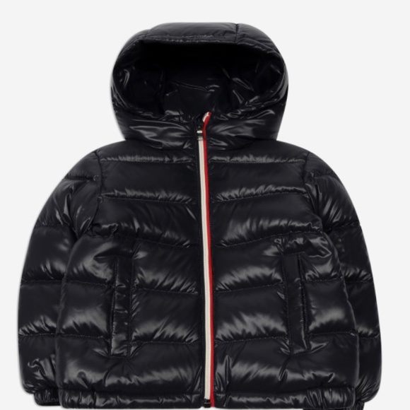 Moncler NEW AUBERTGIUBBOTTO NAVY DOWN JACKET FOR BOYS - Picture 3 of 5
